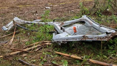 ABD'nin Oregon eyaletinde iki helikopterin havada çarpışması sonucu meydana gelen