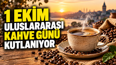 Dünyanın en çok tüketilen içeceklerinden kahve, her yıl 1 Ekim’de