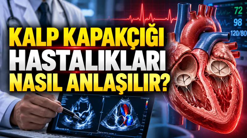 Kalp kapakçığı hastalıkları bazı kişilerde yıllarca belirgin şikâyet oluşturmadan ilerleyebiliyor.