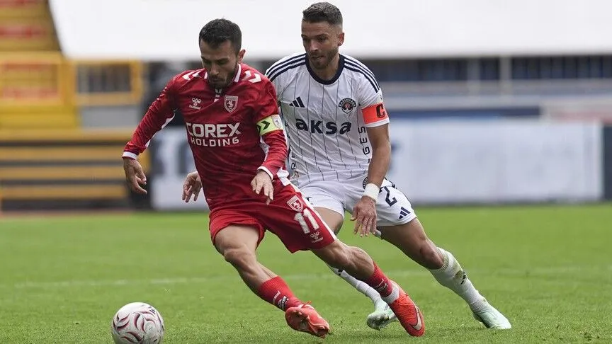 Trendyol Süper Lig’in 8. haftasında Samsunspor’u konuk eden Kasımpaşa, sahadan