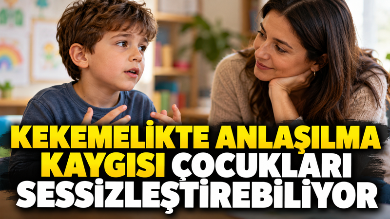 Kekemelik, çocukların yalnızca konuşma akıcılığını değil, sosyal yaşamlarını ve kendilerini