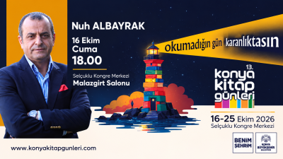 Konya Büyükşehir Belediyesi tarafından düzenlenen 13. Konya Kitap Günleri, edebiyat