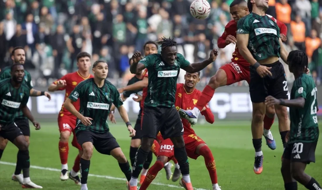 Trendyol Süper Lig’in 8. haftasında Göztepe, deplasmanda Kocaelispor’u 2-1 mağlup