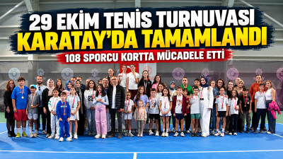 Konya’nın Karatay ilçesinde Cumhuriyet’in 103. yılı dolayısıyla düzenlenen 29 Ekim