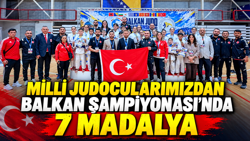 Konya Büyükşehir Belediyesporlu judocular, Bosna Hersek'in başkenti Saraybosna'da düzenlenen Süper
