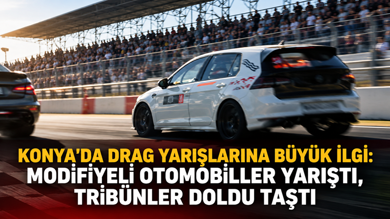 Konya, hafta sonu motor sporlarının heyecanına sahne oldu. 10-11 Ekim