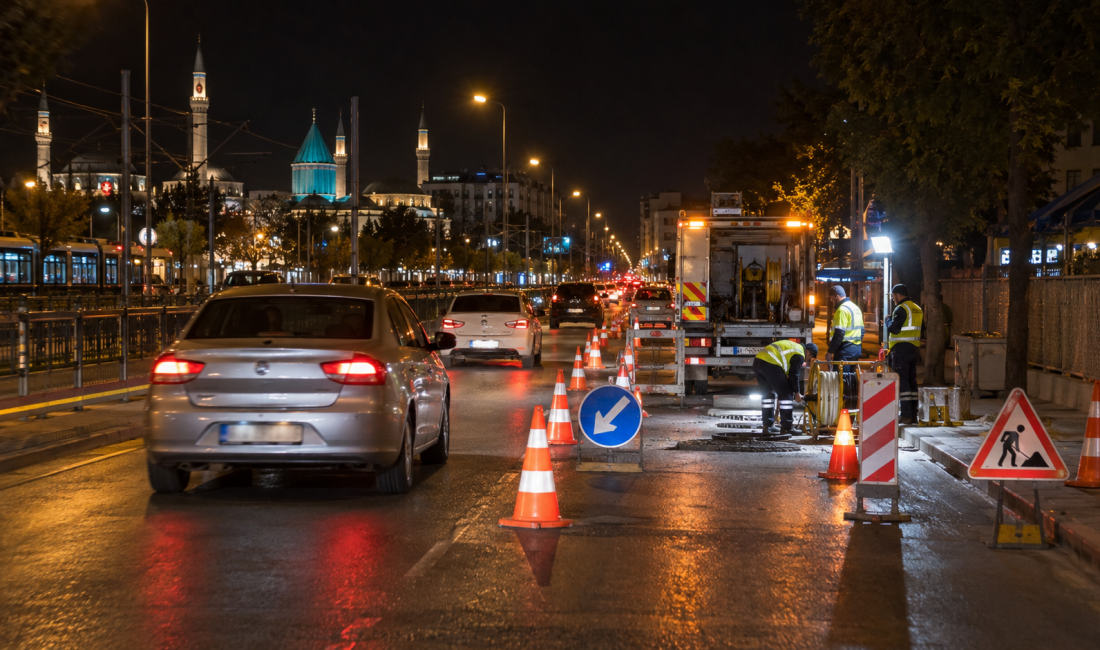 Konya Büyükşehir Belediyesi Afet Koordinasyon Merkezi (AKOM), kentte üç ayrı