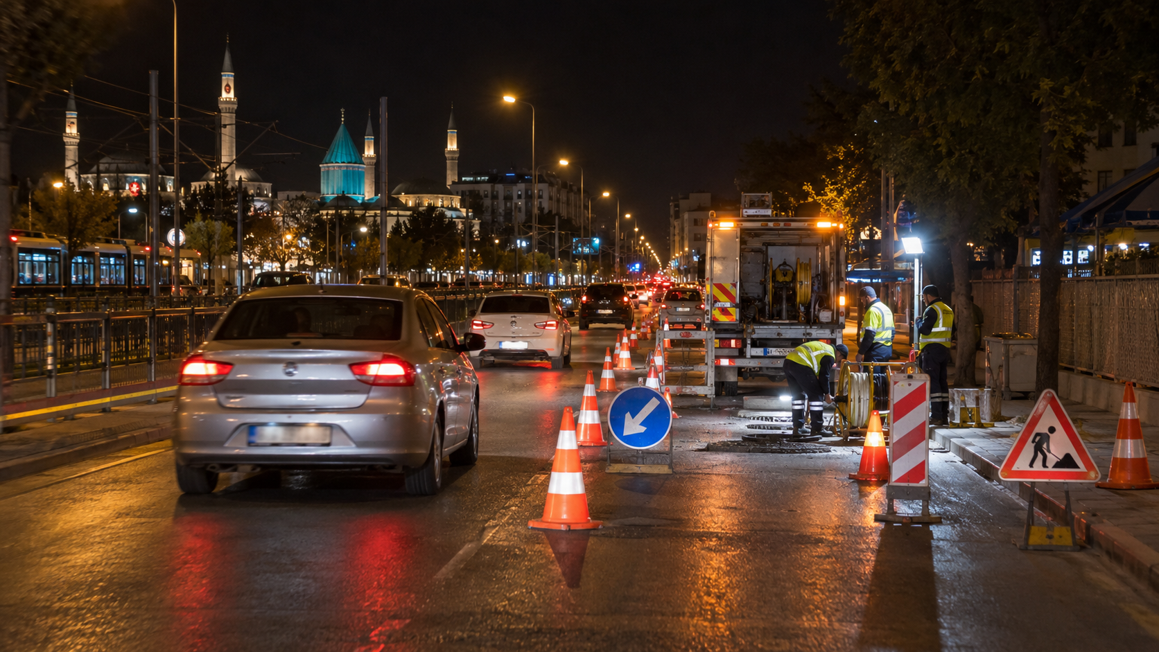 Konya Büyükşehir Belediyesi Afet Koordinasyon Merkezi (AKOM), kentte üç ayrı