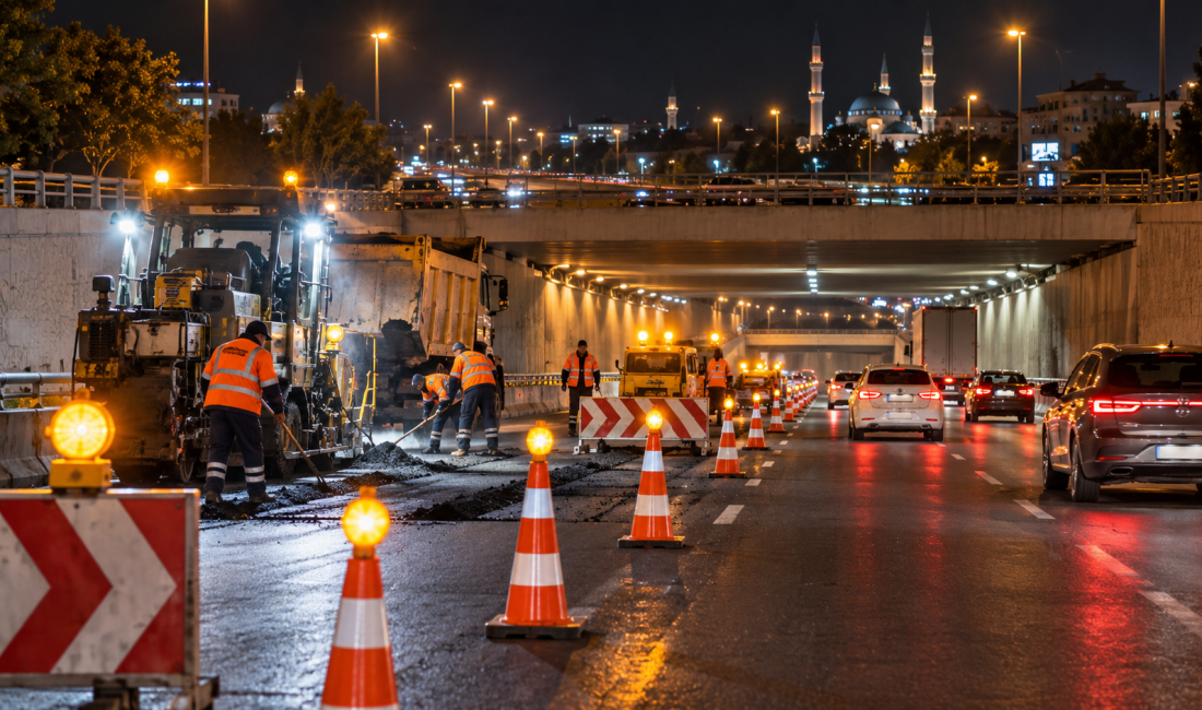 Konya AKOM, Çevre Yolu Caddesi üzerindeki Sille Kavşağı Alt Geçidi’nde