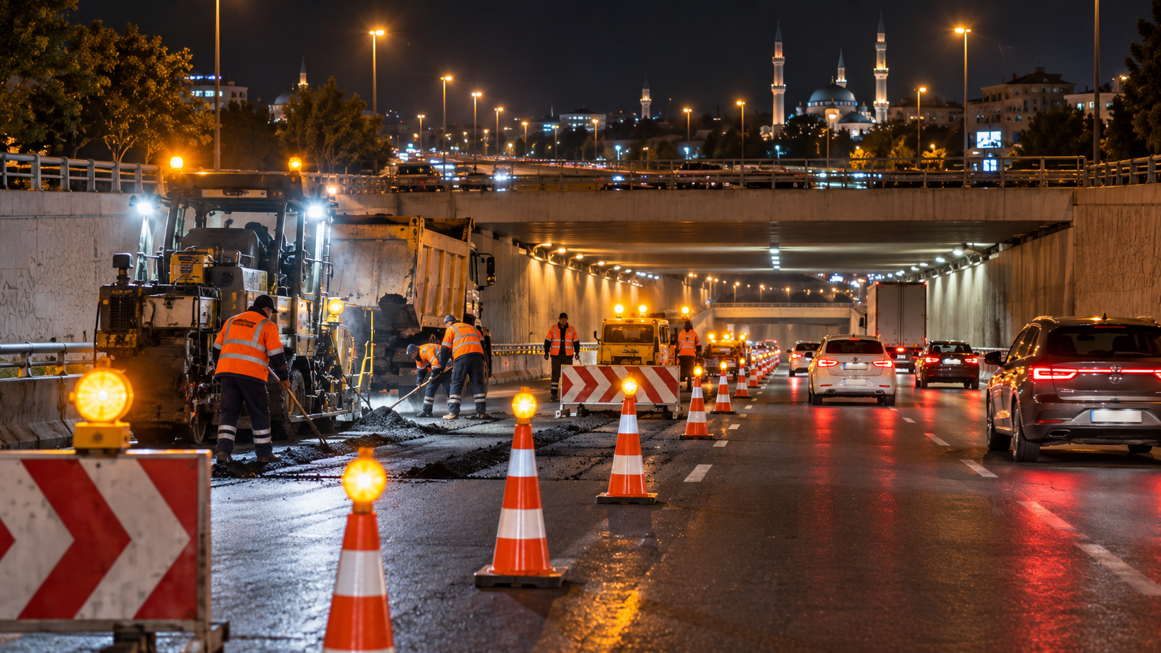 Konya AKOM, Çevre Yolu Caddesi üzerindeki Sille Kavşağı Alt Geçidi’nde