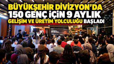 Konya Büyükşehir Belediyesi'nin Divizyon Gelişim Programları'na 1.397 başvuru yapıldı. Yazılım,