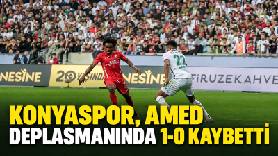 Trendyol Süper Lig’in 8. haftasında TÜMOSAN Konyaspor, deplasmanda Amed Sportif