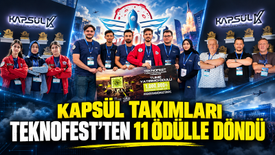 Konya Büyükşehir Belediyesi Kapsül Teknoloji Platformu’nun desteklediği takımlar, 2026 TEKNOFEST