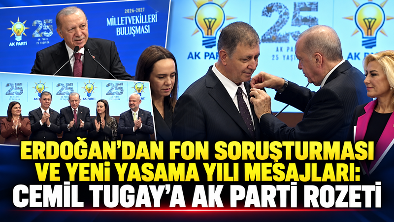 Cumhurbaşkanı ve AK Parti Genel Başkanı Recep Tayyip Erdoğan, partisinin