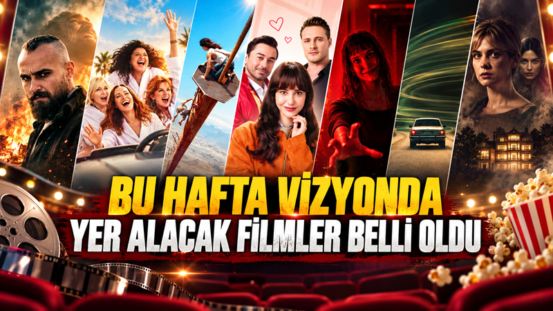 9 Ekim Cuma günü vizyona girecek filmler belli oldu. Korkudan