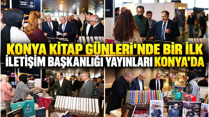 Konya Büyükşehir Belediyesi tarafından düzenlenen 13. Konya Kitap Günleri, bu