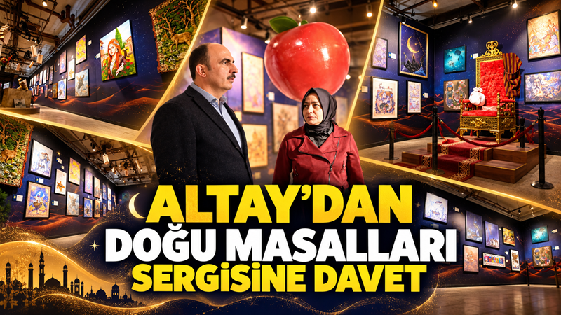 Doğunun köklü masal geleneğini çağdaş sanatla buluşturan “Doğu Masalları: Bir