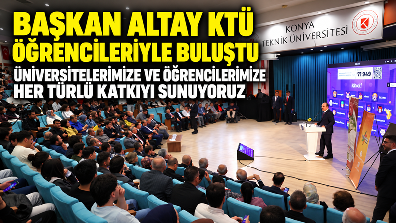 Konya Büyükşehir Belediye Başkanı Uğur İbrahim Altay, Büyükşehir Gençlik Meclisi’nin