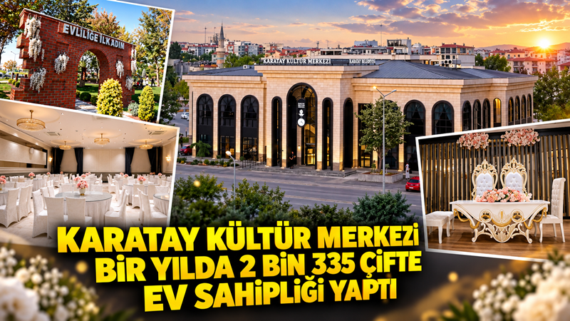Konya'nın Karatay ilçesinde 250 milyon liralık yatırımla hayata geçirilen Karatay