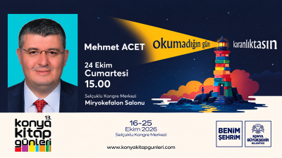 Konya Büyükşehir Belediyesi tarafından düzenlenen 13. Konya Kitap Günleri, gazeteci