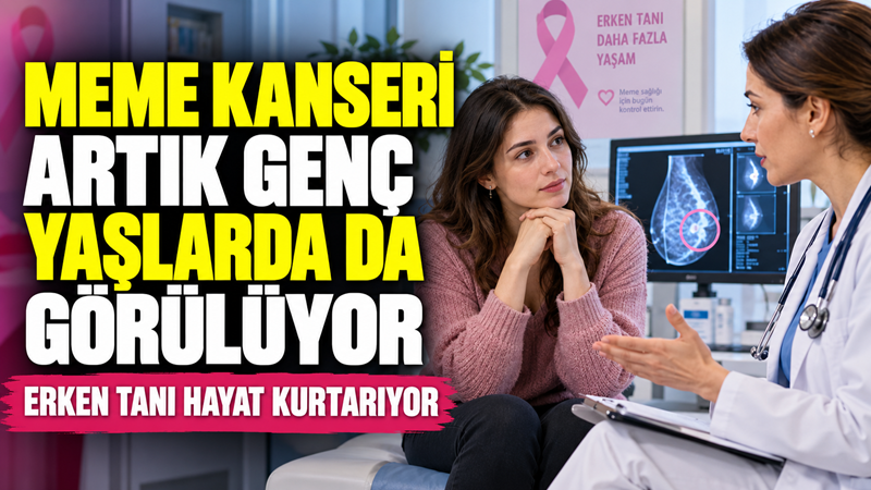 Meme kanseri çoğunlukla ileri yaşlarla ilişkilendirilse de son yıllarda 50