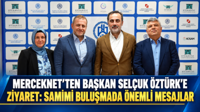 Merceknet Yönetim Kurulu Başkanı Hüseyin Coşkun, Genel Yayın Yönetmeni Hamdi