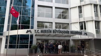 Mersin Cumhuriyet Başsavcılığınca yürütülen yolsuzluk soruşturması kapsamında Mersin Büyükşehir Belediyesi