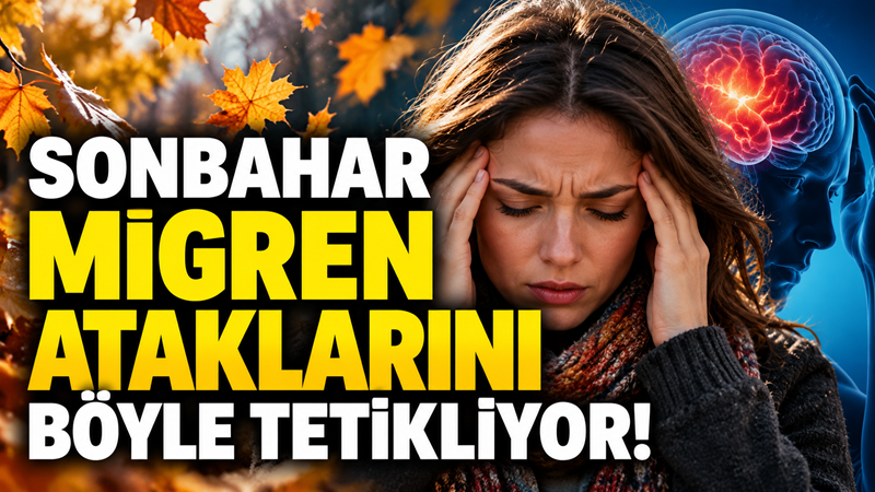 Migren, Türkiye’de yaklaşık her 6 yetişkinden birini etkiliyor. Ani hava