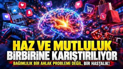 Prof. Dr. Tayfun Uzbay, bağımlılığın yalnızca madde kullanımından ibaret olmadığını;