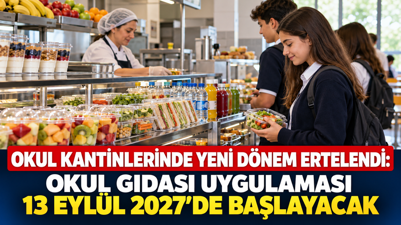 Milli Eğitim Bakanlığına bağlı okullardaki kantin, kafeterya ve benzeri gıda