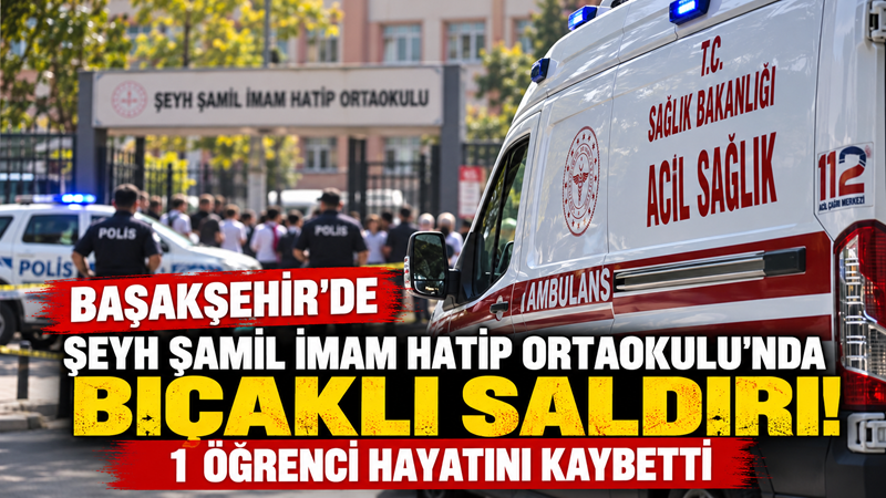 İstanbul Başakşehir’de Şeyh Şamil İmam Hatip Ortaokulu’na gelen başka bir