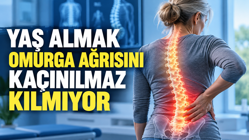 Yaşla birlikte omurgada bazı değişiklikler görülse de bunlar her zaman
