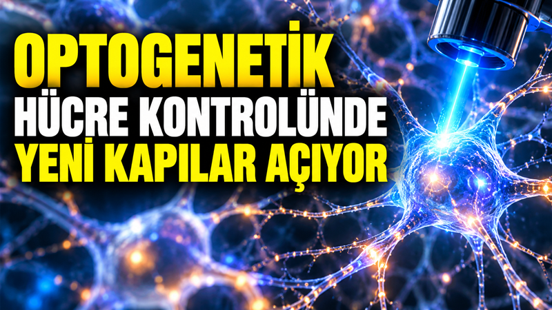 Sinir hücrelerinin ışık yardımıyla kontrol edilmesini sağlayan optogenetik yöntemi, hücrelerin