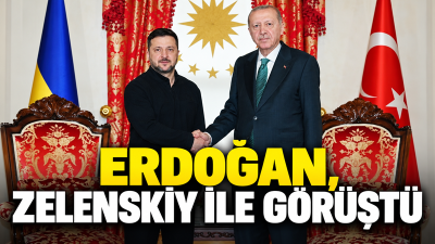 Cumhurbaşkanı Recep Tayyip Erdoğan, Türkiye'ye çalışma ziyaretinde bulunan Ukrayna Devlet