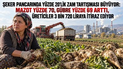 Türkiye Şeker Fabrikalarının 2026-2027 üretim yılı için şeker pancarı alım
