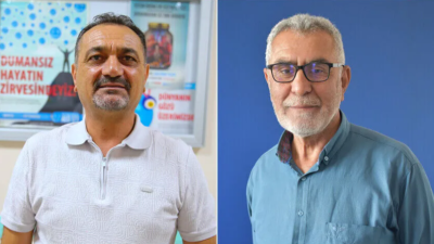 Yıllarca sigara kullanan 59 yaşındaki Cemal Dikici ile 53 yaşındaki