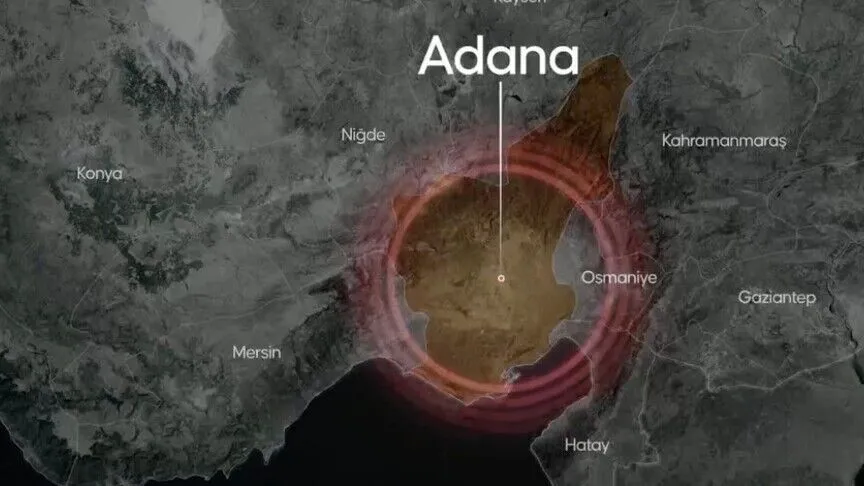 Adana’nın Saimbeyli ilçesinde 4,8 ve 4,9, Osmaniye’nin Sumbas ilçesinde ise