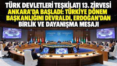 Cumhurbaşkanı Recep Tayyip Erdoğan'ın ev sahipliğinde, "Türk Yüzyılı: Dilde, Fikirde,