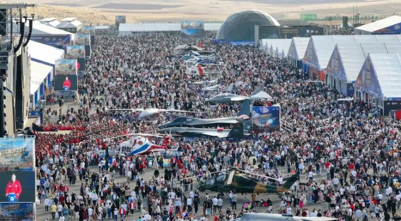 Şanlıurfa’da düzenlenen TEKNOFEST Güneydoğu, teknoloji yarışmaları ve etkinliklerin yanı sıra