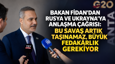Dışişleri Bakanı Hakan Fidan, ABD'nin Atlanta kentinde düzenlenen G20 Dışişleri